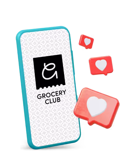 Share the love with groceryclub